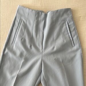 Zara Women's Light Gray Trousers